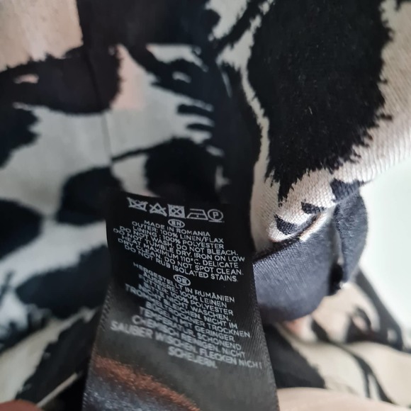 Hobbs Womens Jessie Floral Linen Shift Dress - Picture 7 of 8